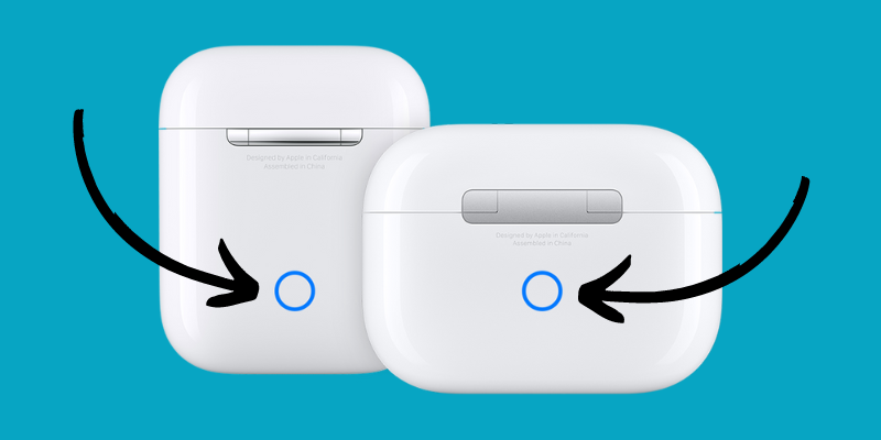 AirPods pairing buttons