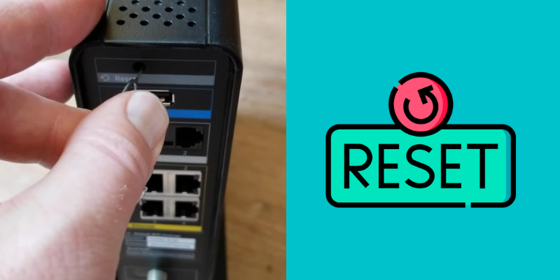 Factory Reset your Cable Modem and Router