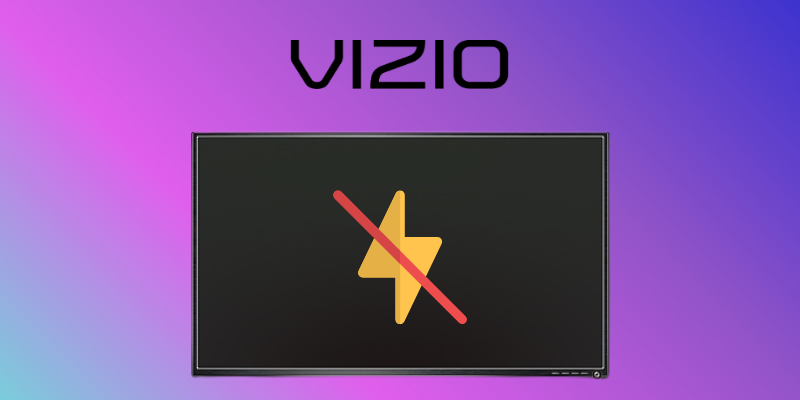 Vizio TV won't turn on