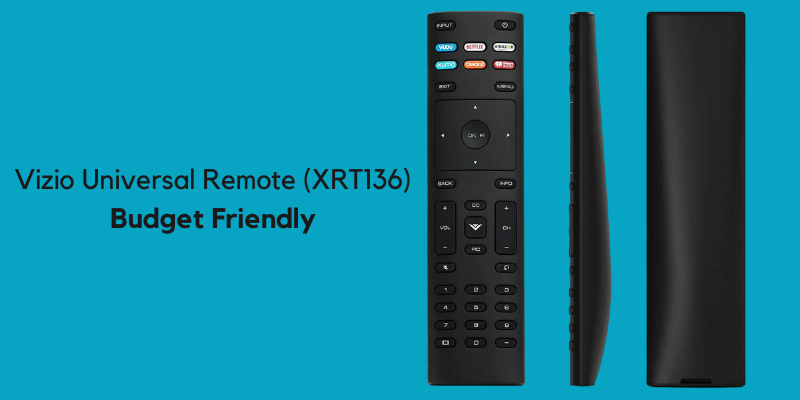 Vizio Universal Remote (XRT136) - Budget Friendly