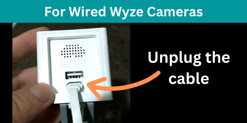 Unplug all of your Wyze cams from the power