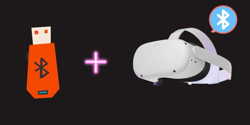 Connect your AirPods to Oculus Quest 2 using a Bluetooth transmitter