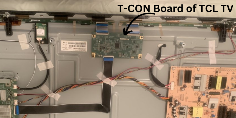 Inspect the T-CON Board of your TCL TV