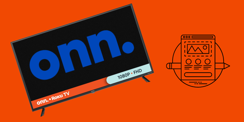 Onn Smart TV Brand Design
