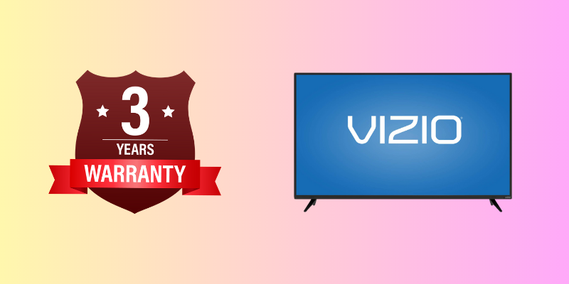 Warranty for Vizio TVs