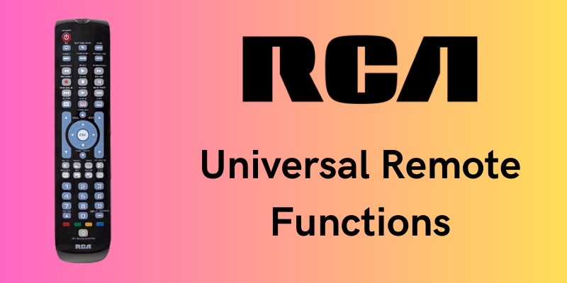 RCA Universal Remote Functions