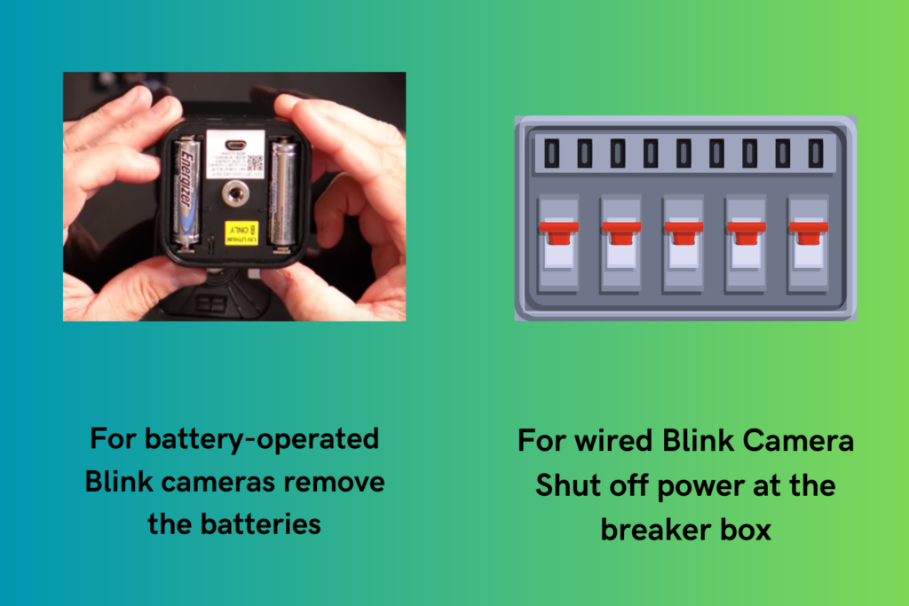 Power Cycle your Blink Camera