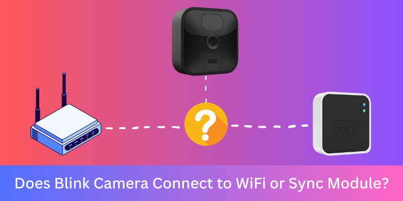 Does Blink Camera Connect to WiFi or Sync Module?