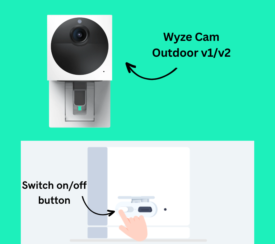 Power Cycle your Wyze Camera Outdoor